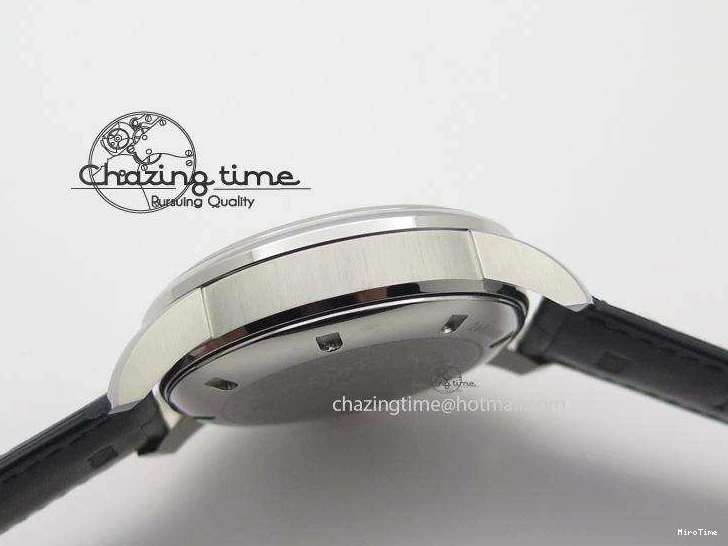 MIROTIME 0210 Thermal Ingeniuer St.Laurens SS Blue Dial MKF 1:1 V2 Best Edition On Black Leather Strap A 7353